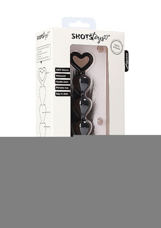 Silicone Anal Beads - Black