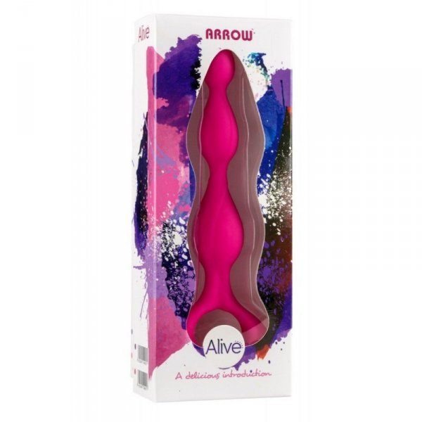Plug/kulki-Artykuł wspomagania - Arrow Anal Pearls Pink