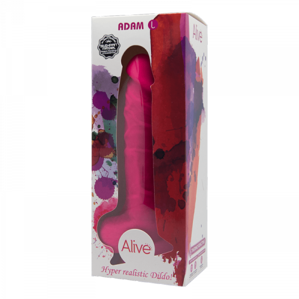 Dildo-Adam L Pink NEW ( SILEXPAN )