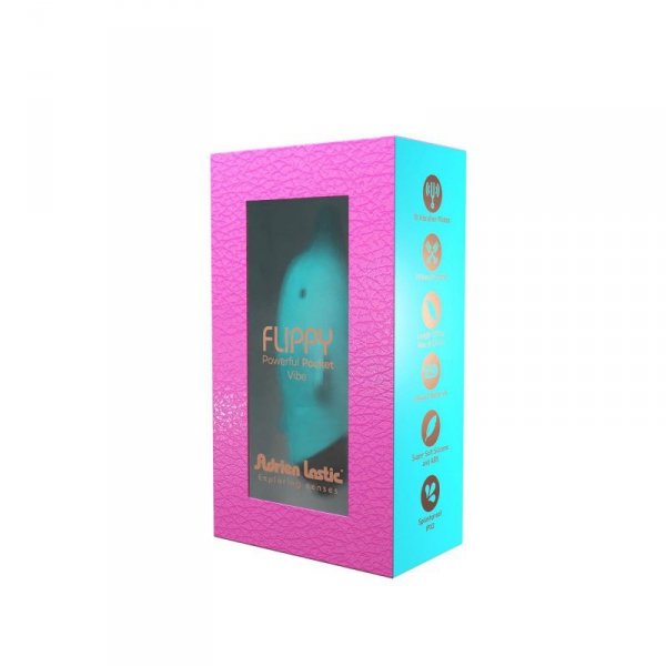Stymulator-Wibrator - Lastic pocket vibe Dolphin