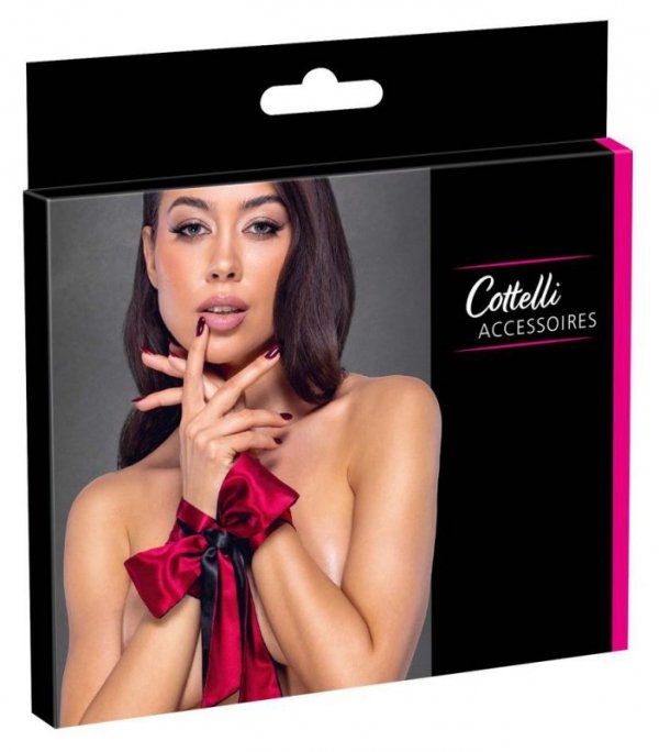 Bondage Scarf red/black