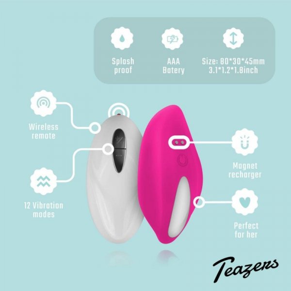 Mini Vibrator With Remote Control