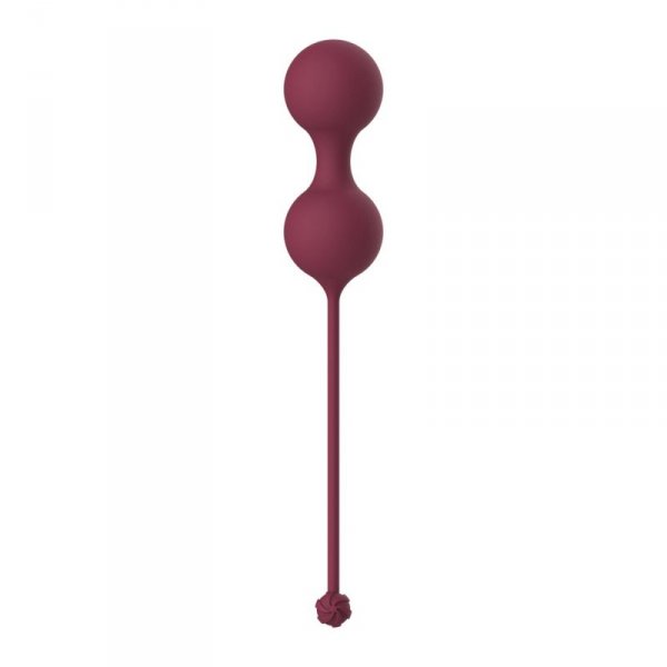 Vaginal balls set Love Story Diva Wine Red