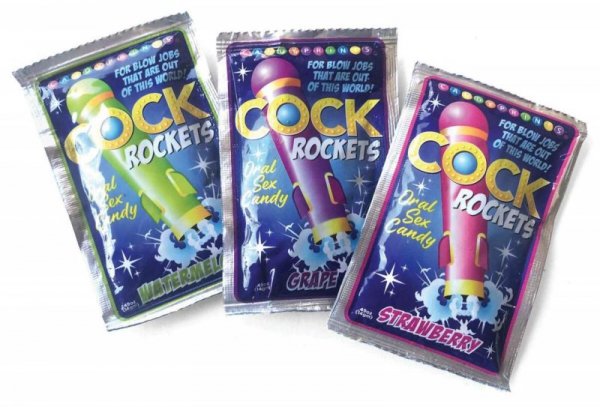 Cock Rockets – Oral Sex Lollipop, Grape Flavor