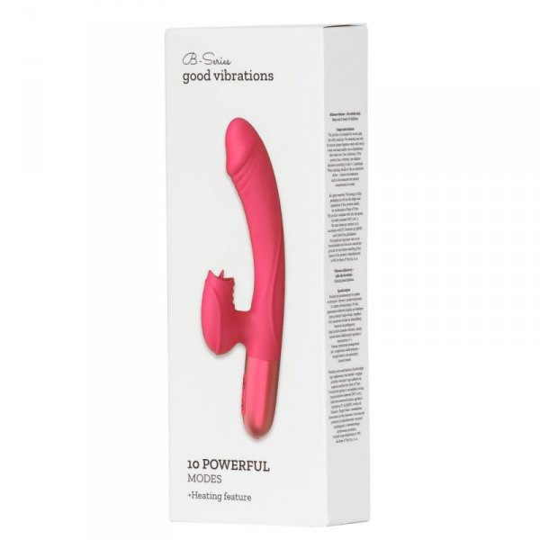 Wibrator-Silicone Vibrator USB, 10 vibration modes, Heating