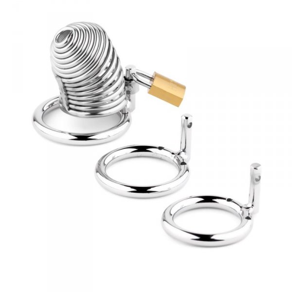 Metal Penis Cock Cage - Short