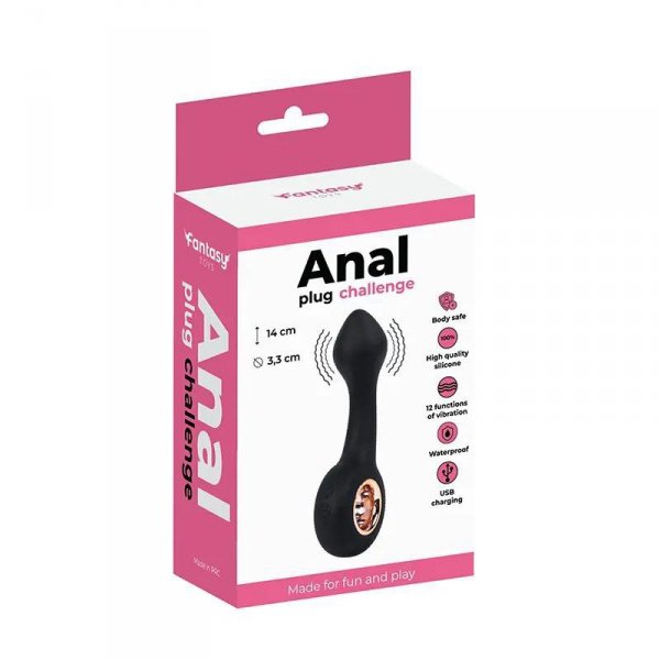 Vibrating Anal Plug 14 cm