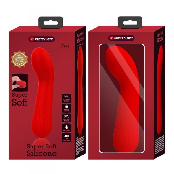 PRETTY LOVE - Faun Red, 12 vibration functions Memory function