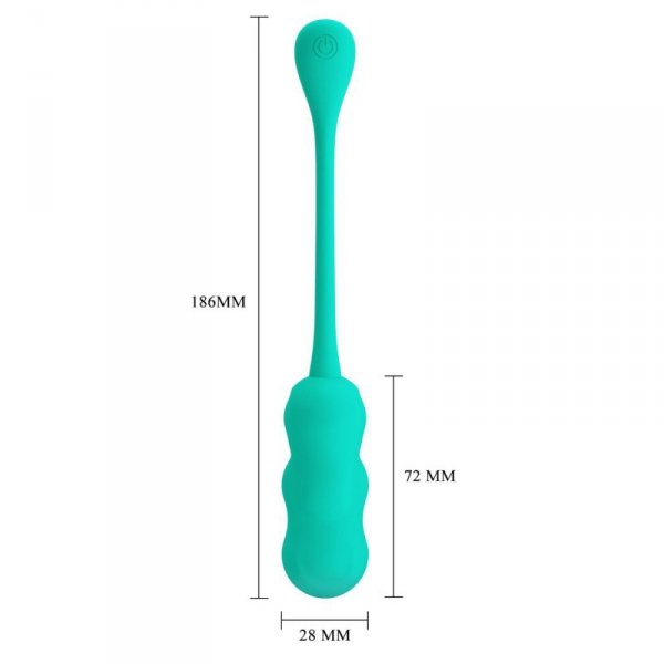 PRETTY LOVE - LESHY Dream Chaser 4, Green, 12 vibration functions Wireless remote control