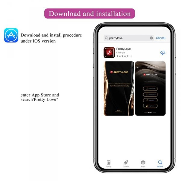 Pretty Love Poulsen App-Controlled Egg Vibrator 01