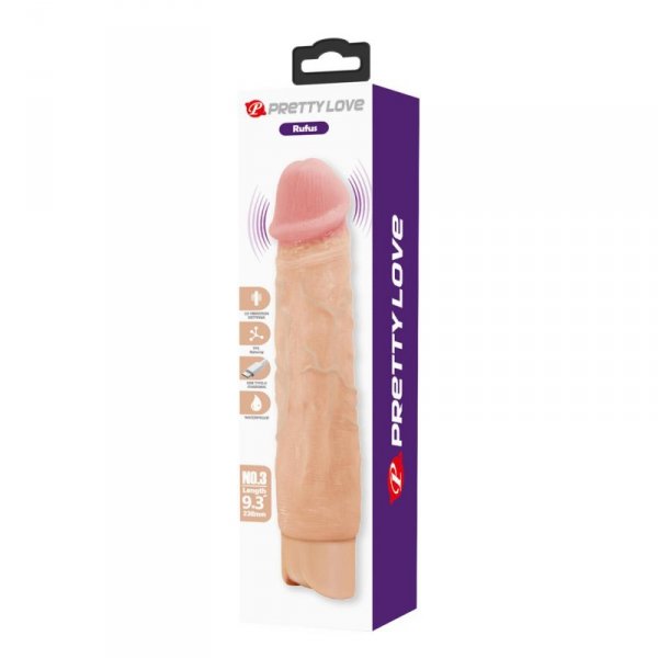 Pretty Love Rufus Realistic Vibrating Dildo