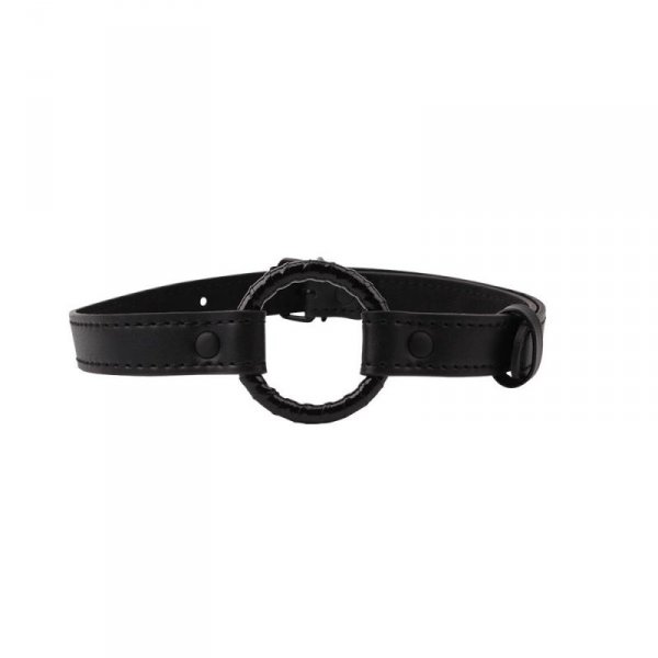 Black Metal O-ring Gag