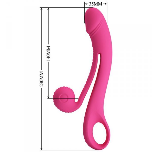 PRETTY LOVE - Love Romance Beau Snail Rabbit – Hot Pink