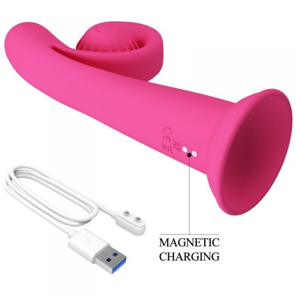 PRETTY LOVE - Love Romance Selma Snail Rabbit – Hot Pink