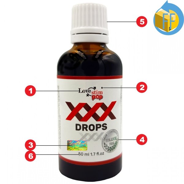 MOCNE KROPLE PODNIECAJĄCE XXX DROPS 50ml HISZPAŃSKA MUCHA