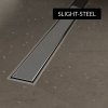 Odpływ liniowy Schedline  Slight Steel Plate 90 cm stalowy gładki