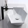 Umywalka ceramiczna nablatowa REA VEGAS biała