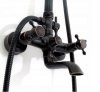 Zestaw natryskowy z baterią Retro Old Black REA-P2366