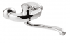 Bateria zlewozmywakowa, ścienna Invena NEA chrom