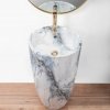 WOLNOSTOJĄCA Umywalka ceramiczna ANYA GRANIT MAT