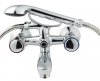 Bateria wannowa z zestawem natryskowym Invena MODENA chrom