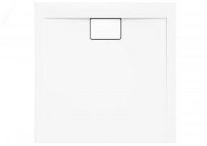 Brodzik kwadratowy Vegar Biały 80x80x1,5x4,5 cm posadzkowy