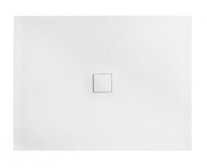 Brodzik mineralny prostokątny Nox Ultraslim biały 140x90