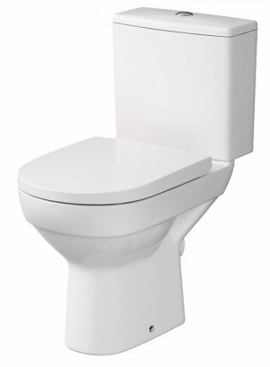 Cersanit WC Kompakt 601 City New CleanOn z deską twardą wypinaną K35-035