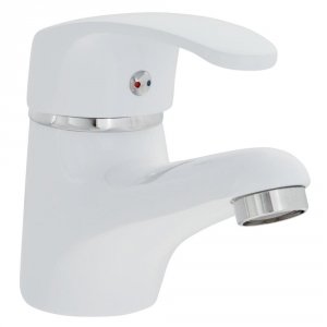 Bateria umywalkowa KAKADU biała  BKK 622D