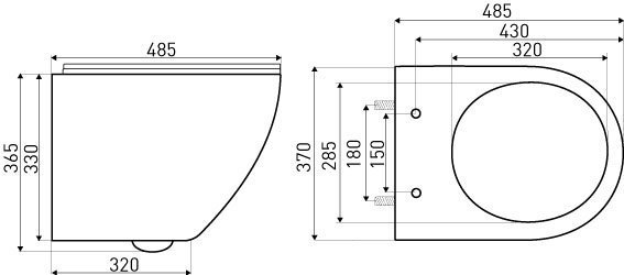 Stelaż WC + Przycisk M578+ Miska WC wisząca bez kołnierza DELOS BLACK + deska duroplast wolnoopadająca SLIM