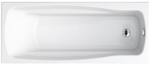 Wanna prostokątna akrylowa Cersanit Lana 170x70 + biała obudowa + syfon nogi ręcznik