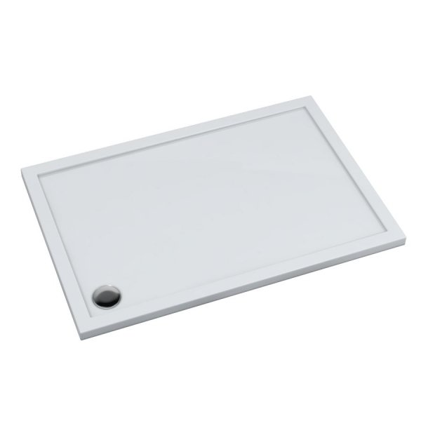 Brodzik prostokątny posadzkowy Schedline Sharper biały 180x75