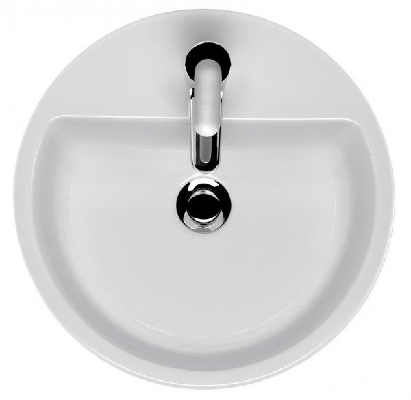 Umywalka ceramiczna nablatowa Caspia okrągła 44 cm K11-0094