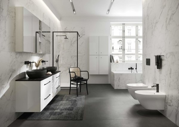 CERSANIT Bidet zawieszany LARGA OVAL owalny