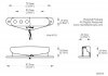Przetworniki Tele AlNiCo 5  Roswell SET CHROM