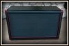 GOTOWA Obudowa do Kolumny 2x12 TOPOLA WŁOSKA BLACK/RED
