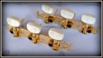 Klucze gitara klasyczna 3+3 J98 GOLD