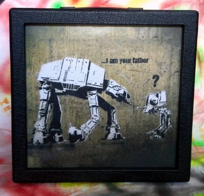 Obudowa Kolumny 1x12&quot;  STREET ART BLACK NO:03