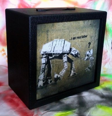 Obudowa Kolumny 1x12&quot;  STREET ART BLACK NO:03