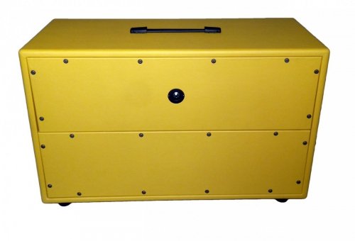 Obudowa kolumny gitarowej 2x12 COMPACT YELLOW CUSTOM