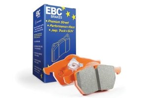 Klocki hamulcowe EBC Orangestuff przód PORSCHE Cayman (718)(Cast Iron Discs only) 2.0 Turbo 2016-