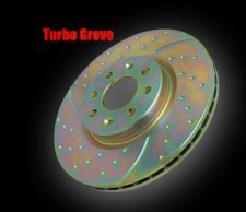 Tarcze hamulcowe EBC Turbo Groove Subaru Impreza Turbo 1998-2002 Przód