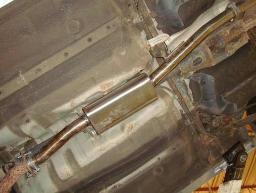 Tłumik środkowy układu wydechowego Hayward &amp; Scott Subaru Impreza GC8