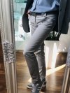 Włoskie Spodnie Grey