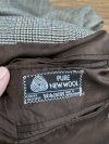 Marynarka Blazer PureNewWool Krata Vintage Grey
