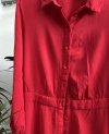 Długa Letnia Sukienka H&M Midi Casual Red