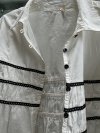 Swobodna Letnia Koszula Cotton White
