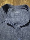 Lniana Koszula M&S Pure Linen Oversize Blue