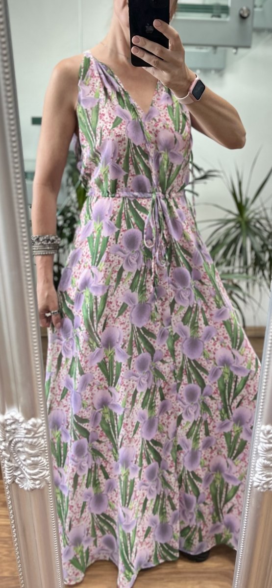 Zwiewna Sukienka Kwiaty Mango Boho Romantic
