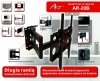 UCHWYT DO TV LCD/LED AR-20B ART 32-65 45KG reg. pion/poziom 62cm